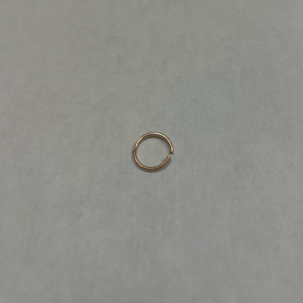 Gold Hoop - Picture 3 of 5